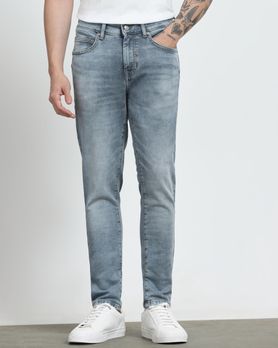 Grey Skinny Fit Jeans