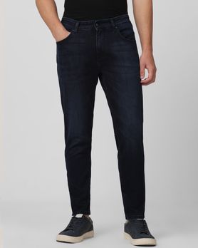Blue Black Ankle Length Originals Stretch Jeans