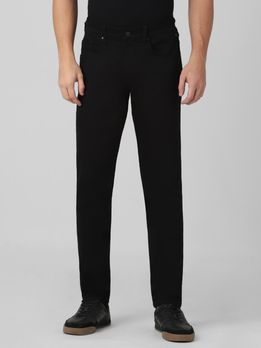 Jet Black Straight Fit Original Stretch Jeans