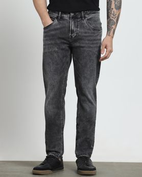 Charcoal Skinny Fit Jeans