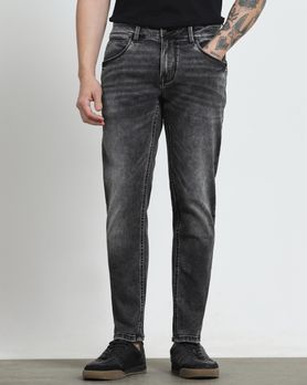 Charcoal Ankle Length Jeans