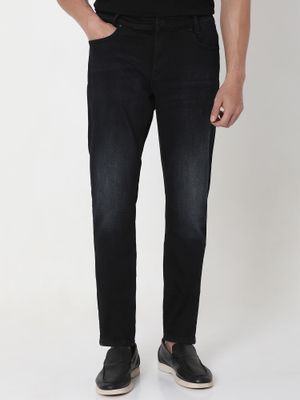 Black Skinny Fit Denim Deluxe Stretch Jeans