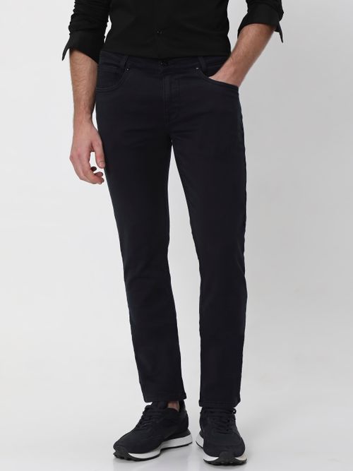 Navy Super Slim Fit Superstretch Coloured Jeans