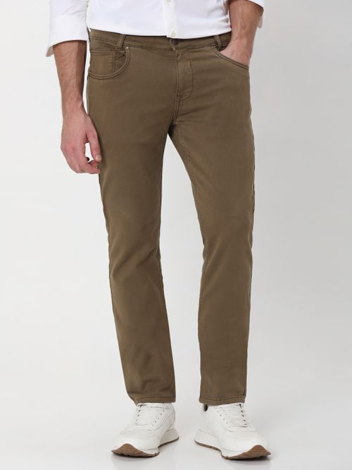 Brown Super Slim Fit Superstretch Coloured Jeans