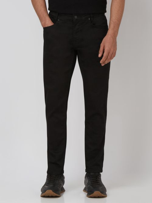 Jet Black Ankle Length Originals Stretch Jeans