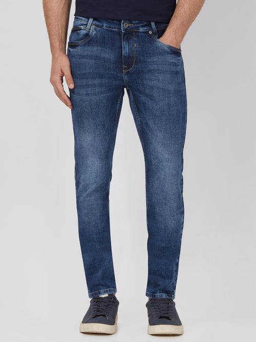 Blue Black Skinny Fit Originals Stretch Jeans