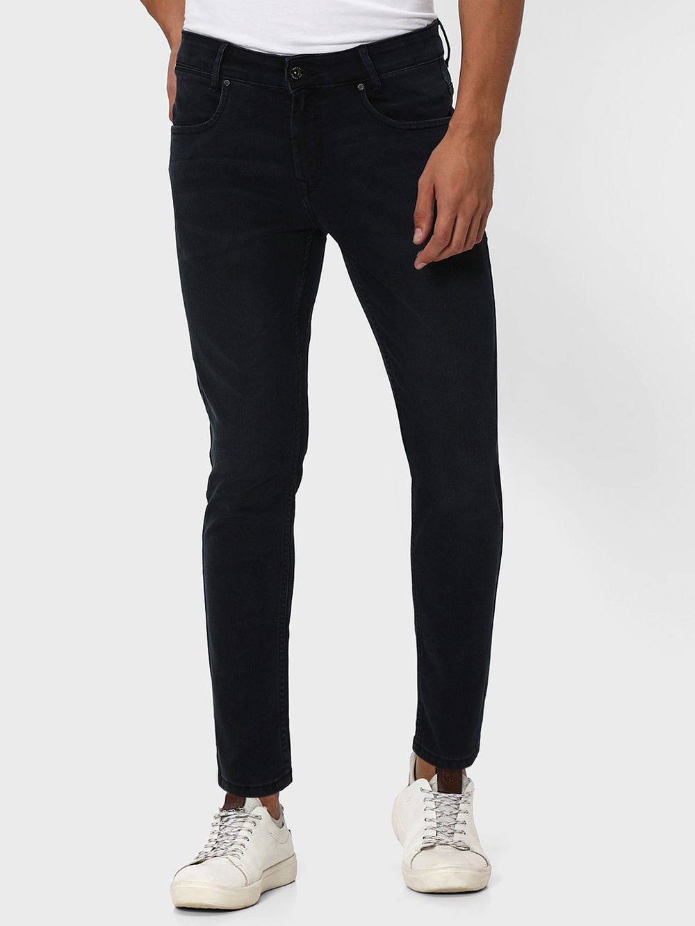 Black Ankle Length Originals Stretch Jeans