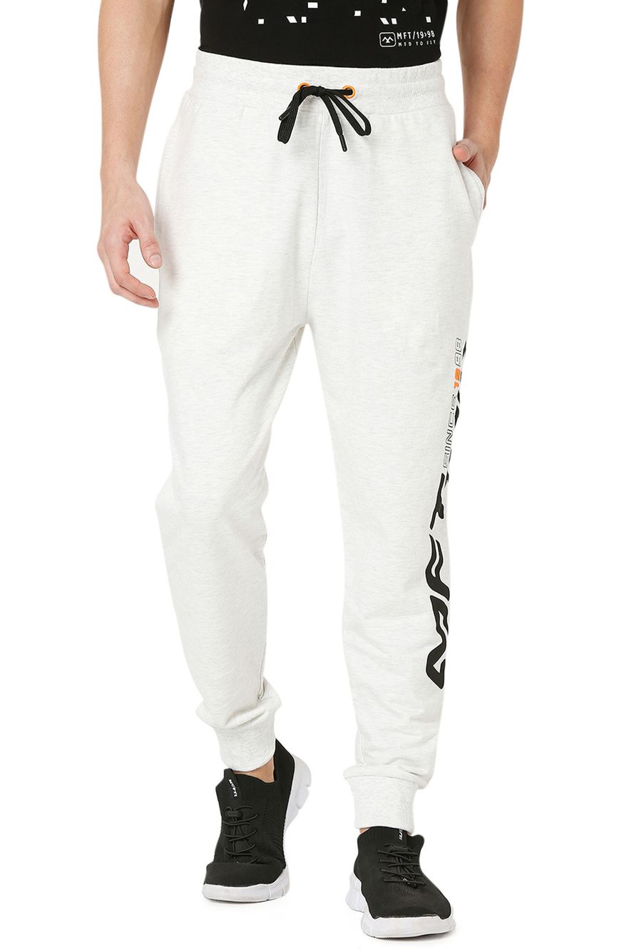 Grey Knitted Track Pants