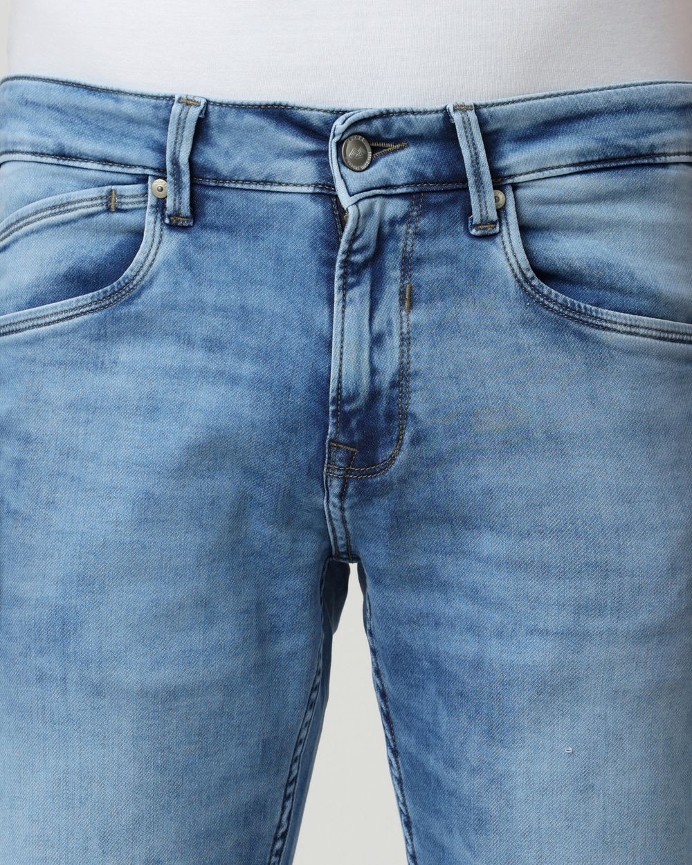 Light Blue Super Slim Fit Flyweight Jeans