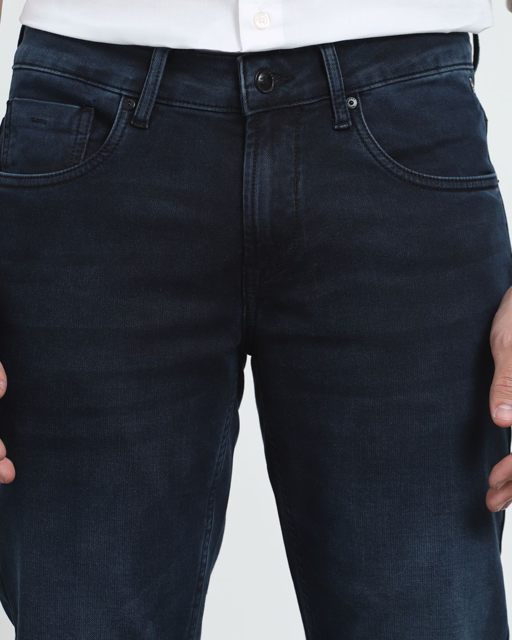 Blue Black Super Slim Fit Jeans