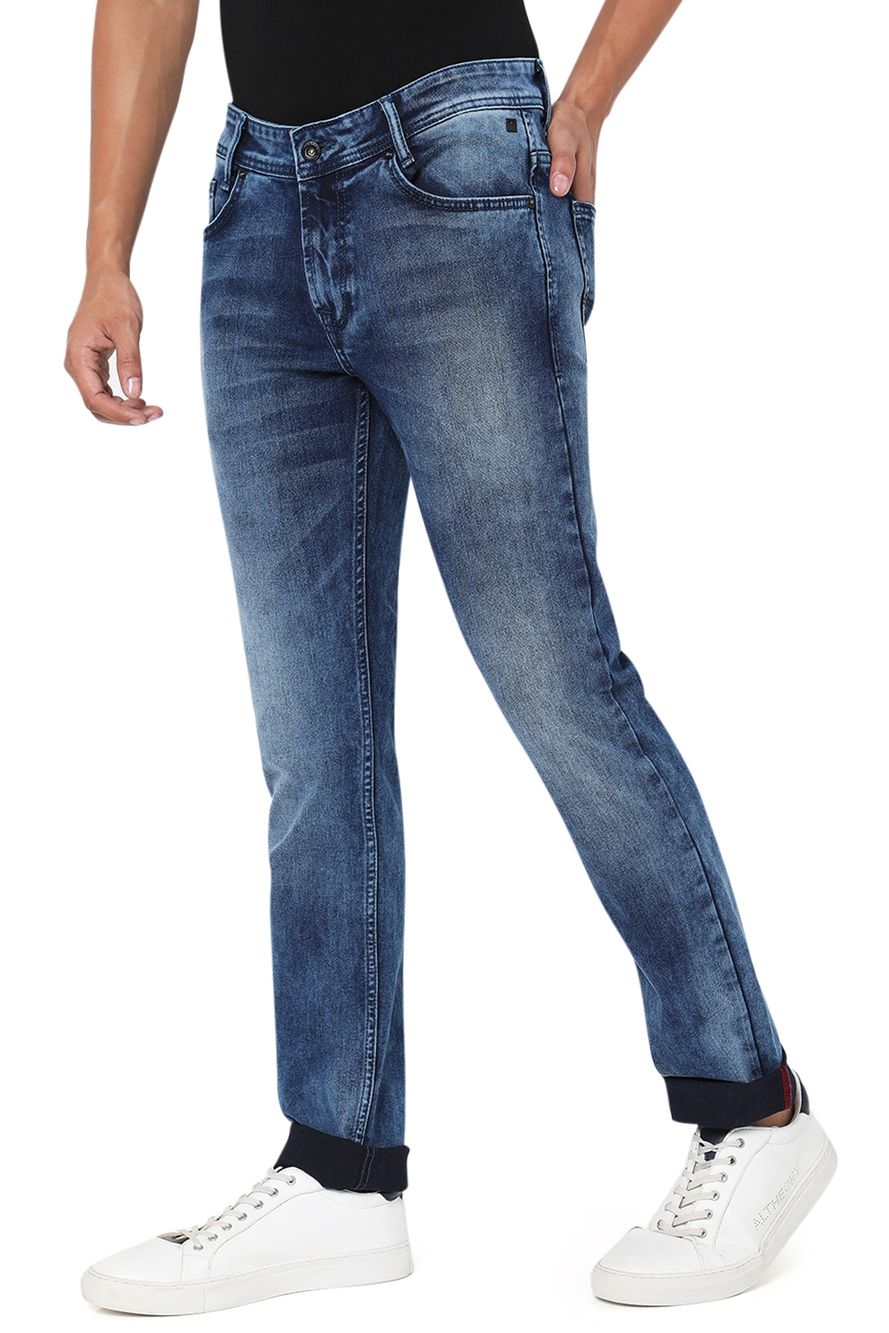 Mid Blue Super Slim Fit Original Stretch Jeans