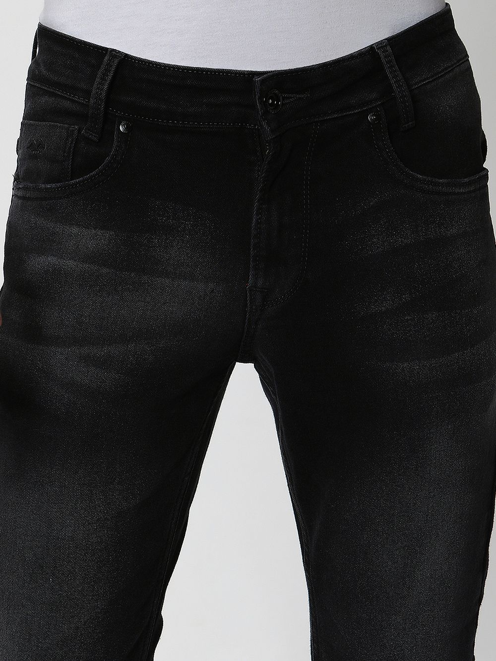 Black Skinny Fit Originals Stretch Jeans