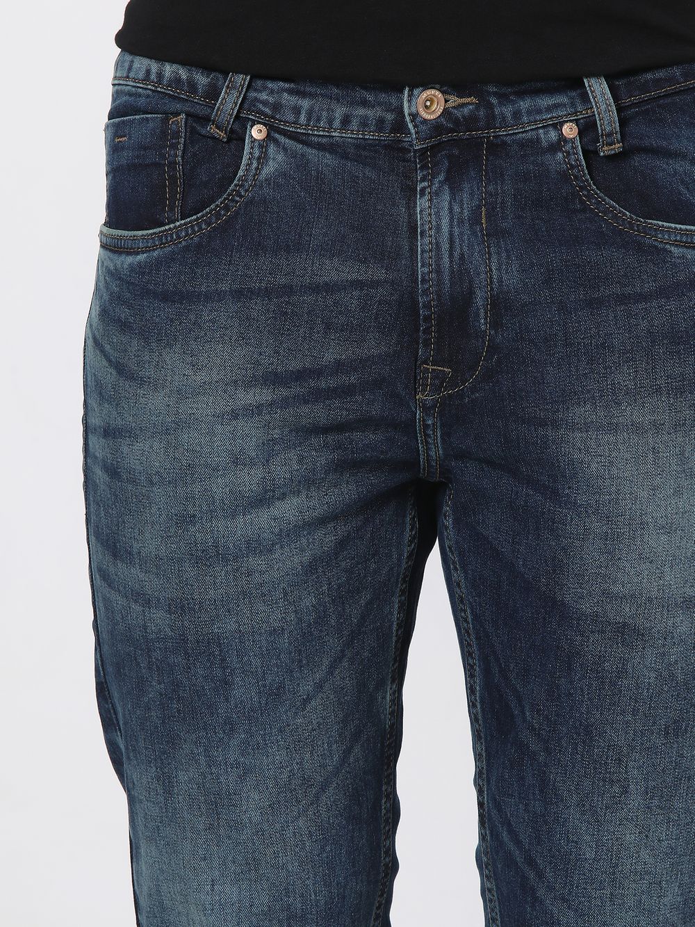 Tinted Relaxed Straight Fit Originals Stretch Jeans