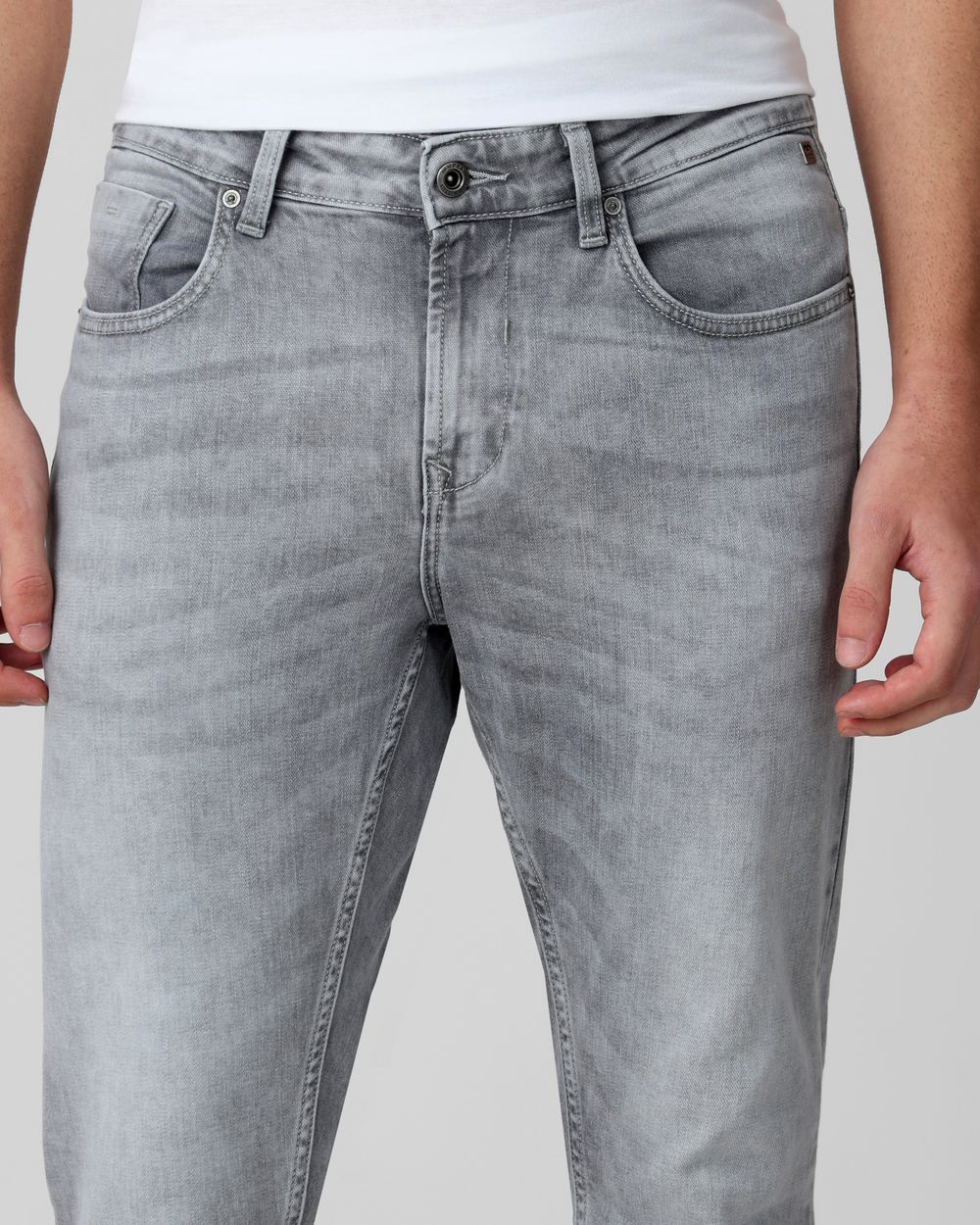 Grey Skinny Fit Originals Stretch Jeans