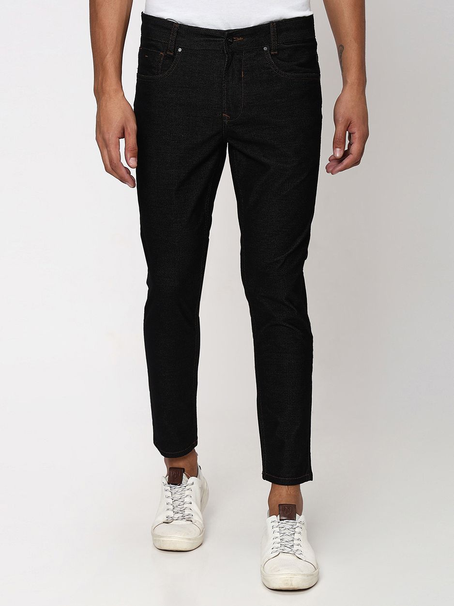 Black Ankle Length Trouser