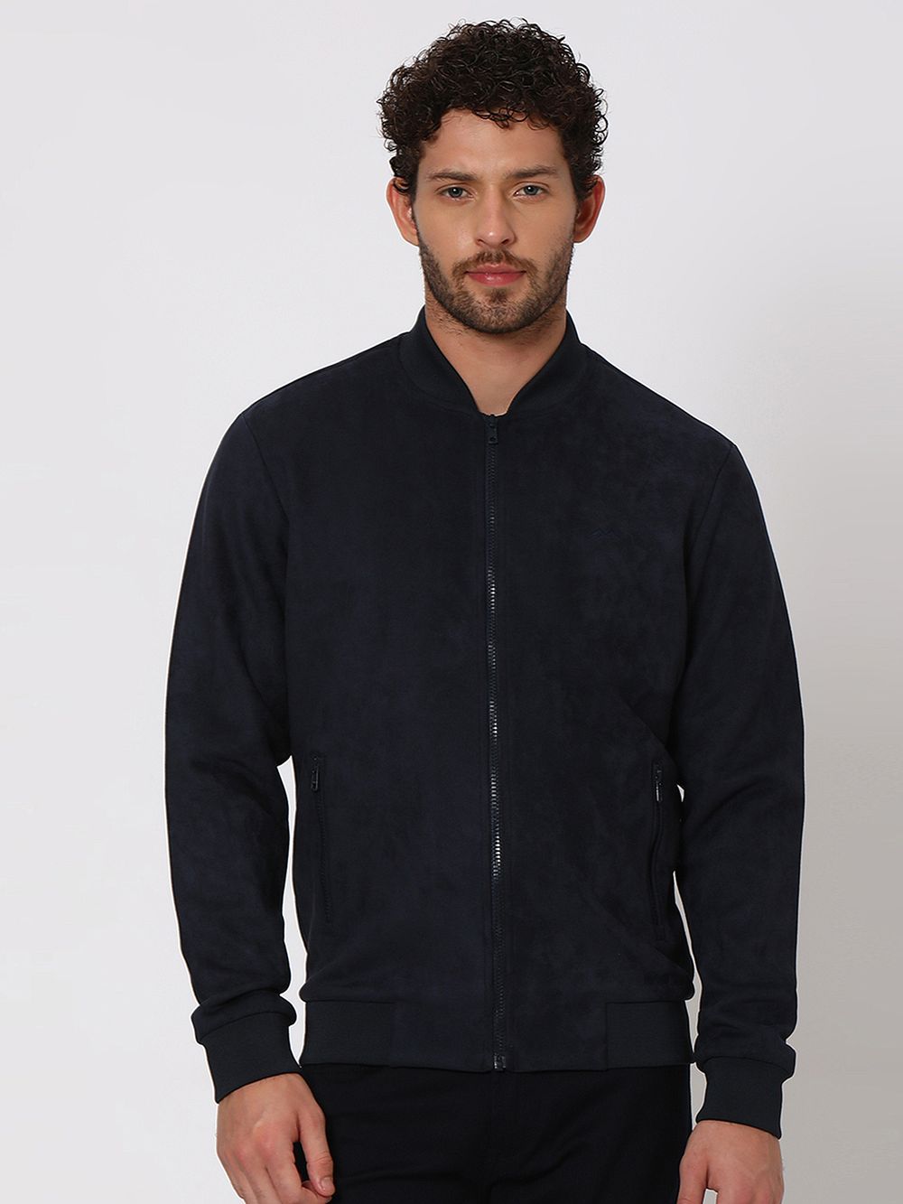 Navy Slim Fit Jacket