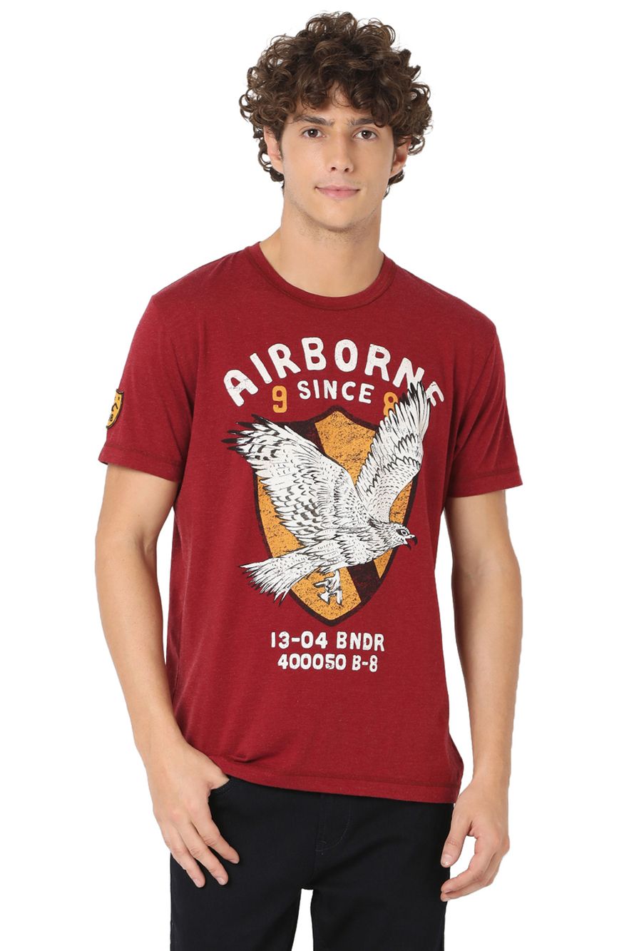 Red Mumbai Kite Graphic Tee