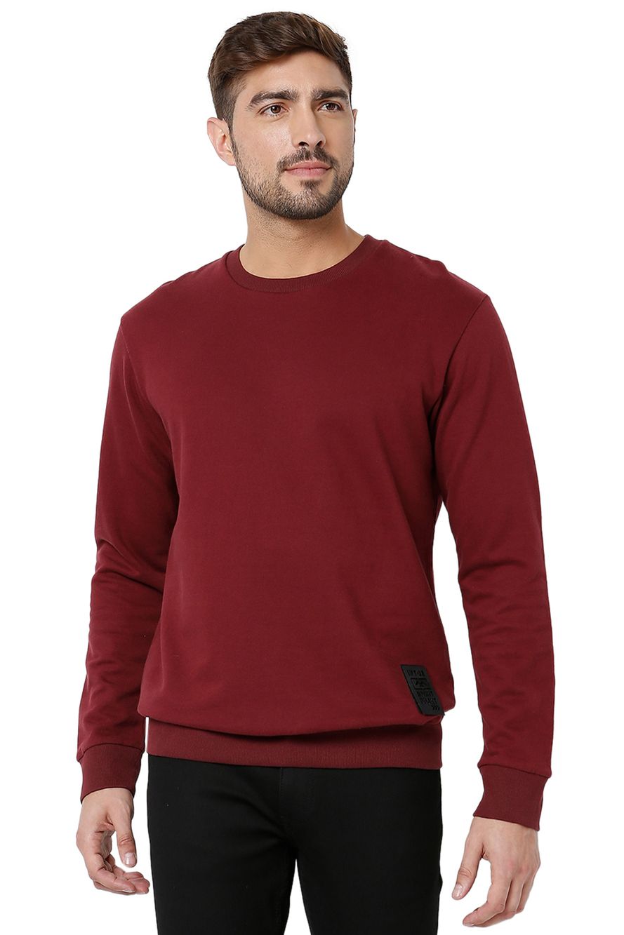 Maroon Logo Sweatshirt