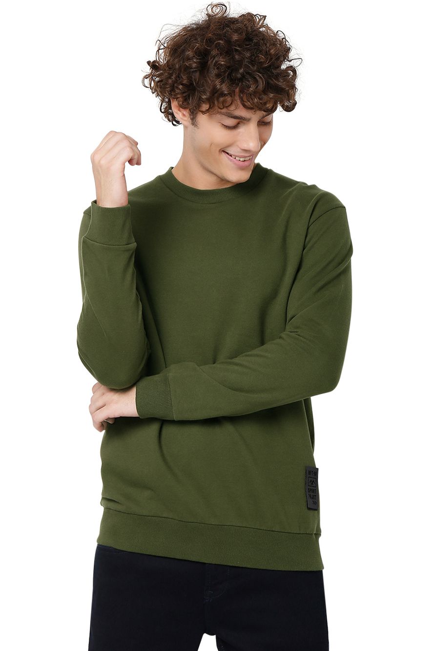 Olive Logo Sweatshirt