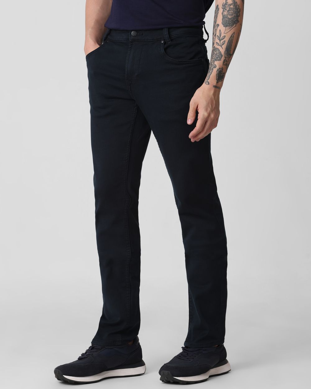 Navy Super Slim Fit Superstretch Coloured Jeans