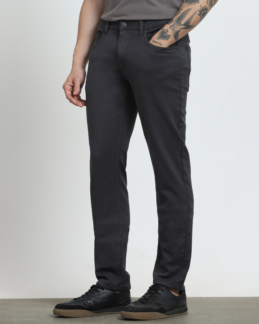 Grey Super Slim Fit Jeans