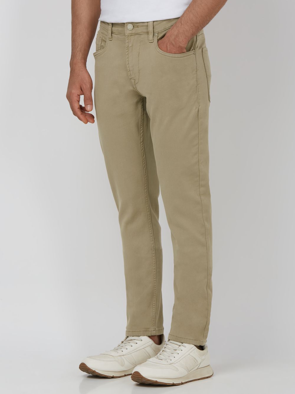 Stone Skinny Fit Superstretch Coloured Jeans