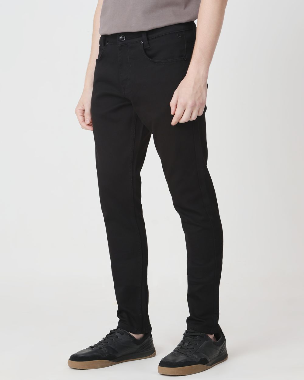 Jet Black Skinny Fit Jeans