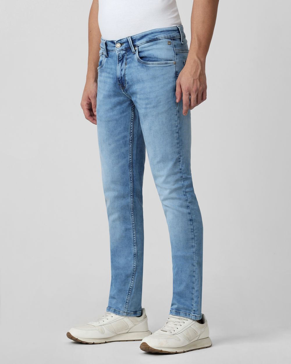 Light Blue Super Slim Fit Flyweight Jeans