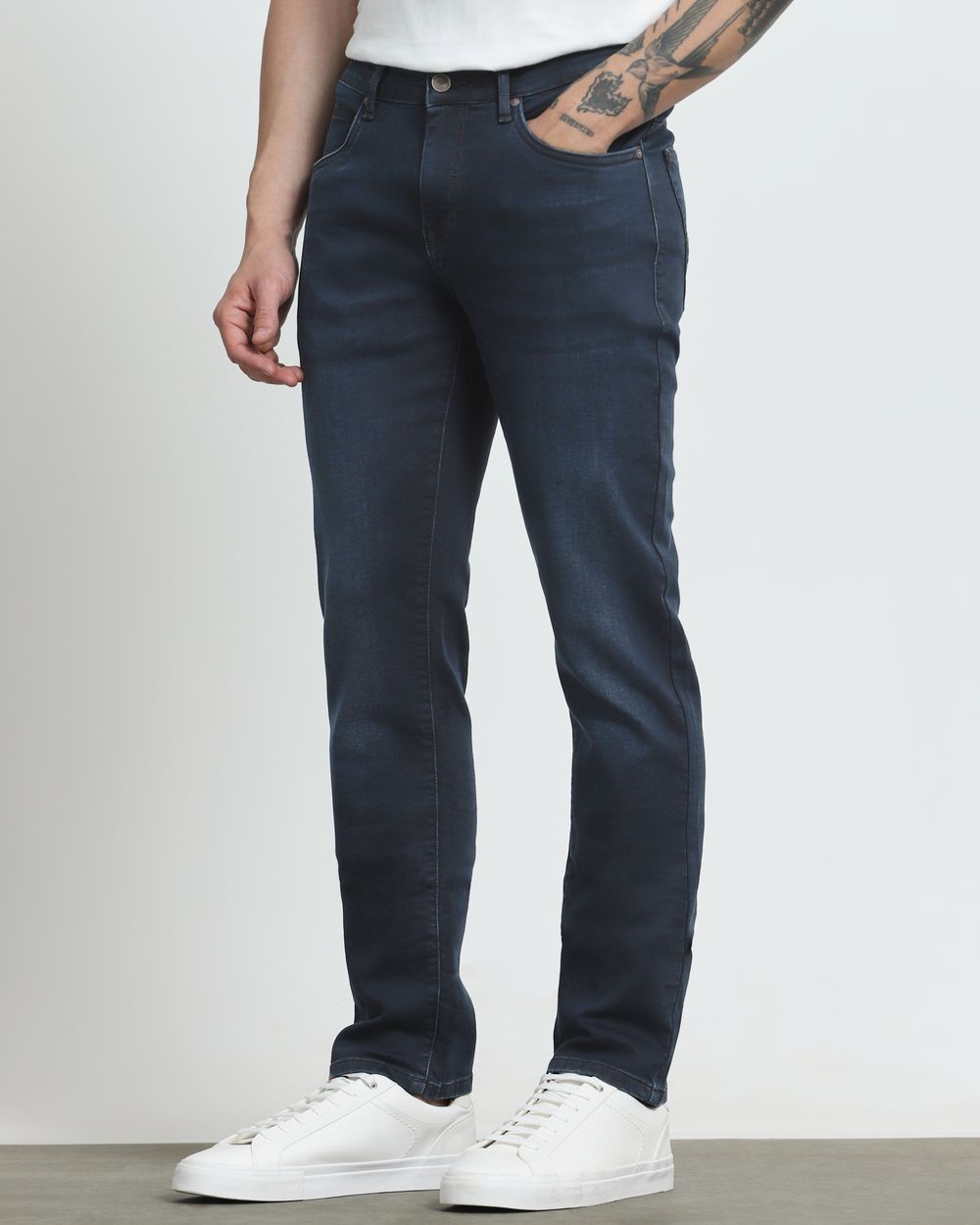 Blue Black Super Slim Fit Jeans