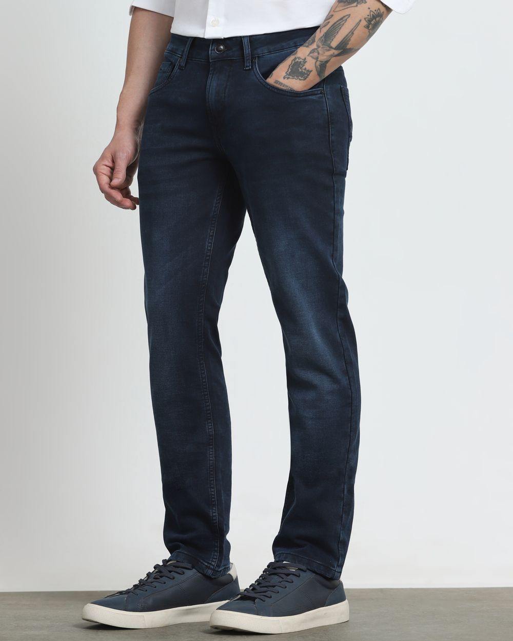 Blue Black Super Slim Fit Jeans