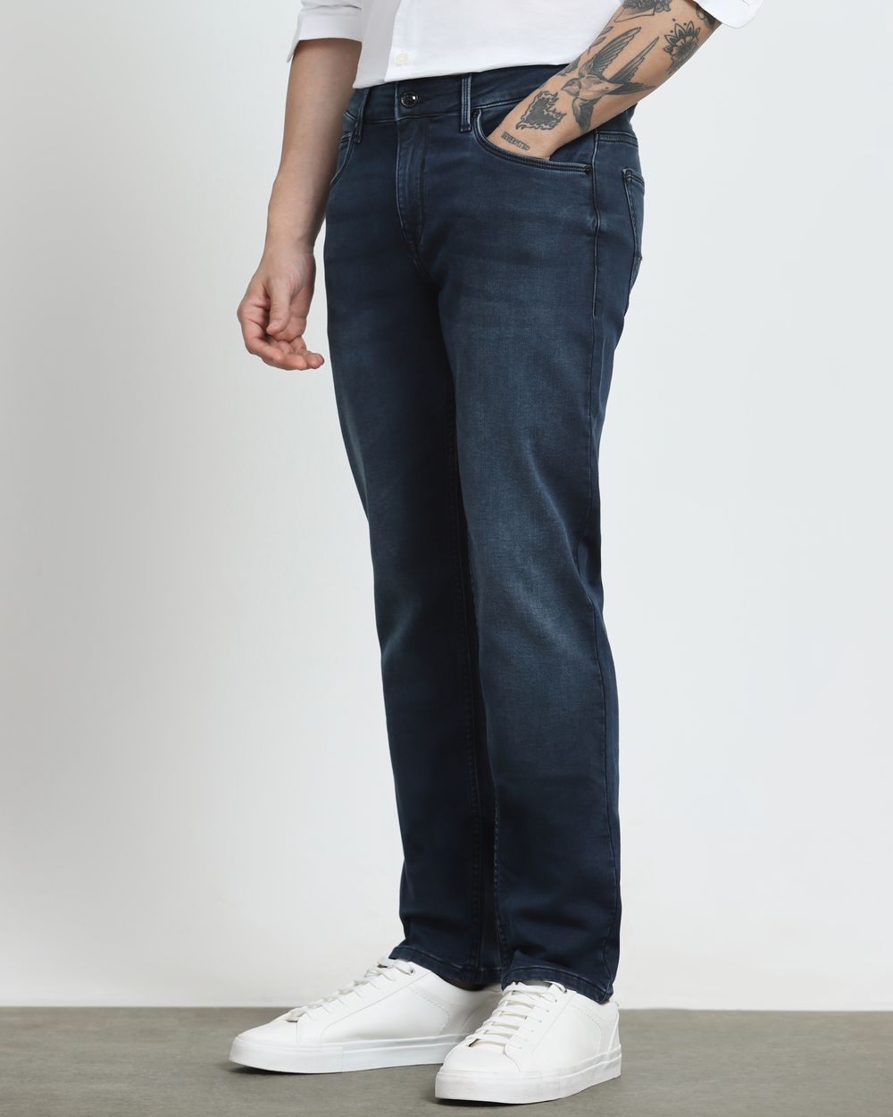 Blue Black Super Slim Fit Jeans