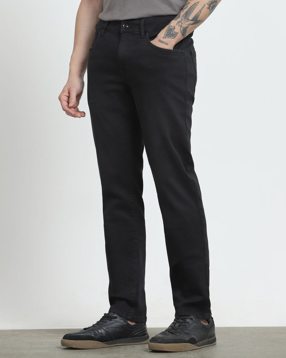 Black Super Slim Fit Jeans