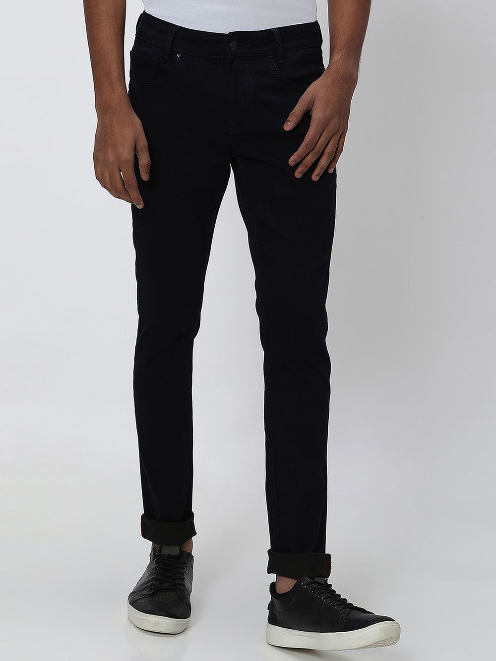 Navy Skinny Fit Originals Stretch Jeans