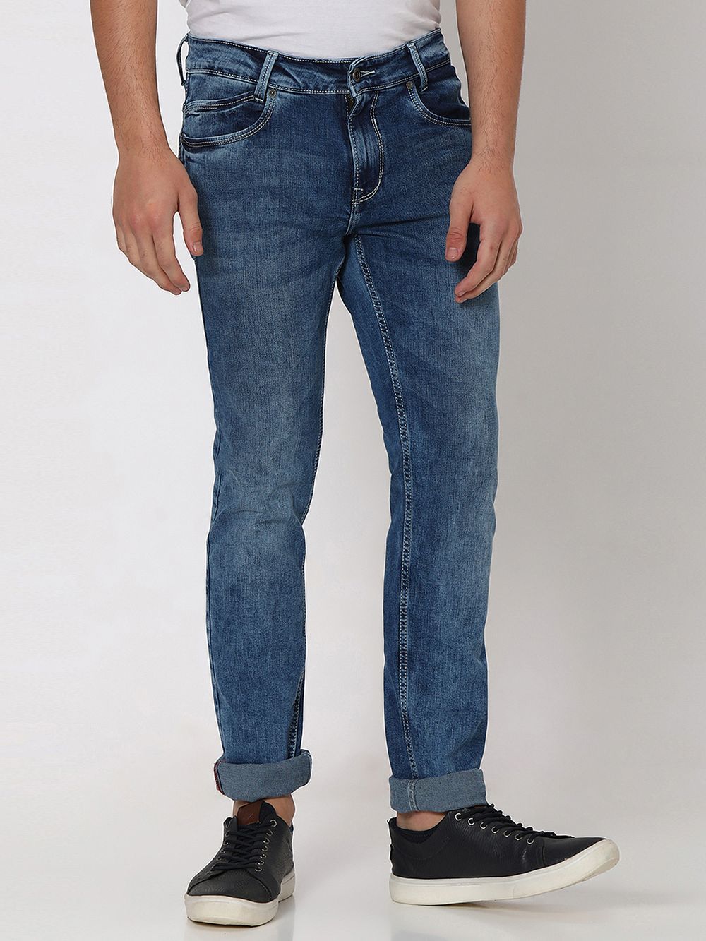 Indigo Blue Super Slim Fit Originals Stretch Jeans