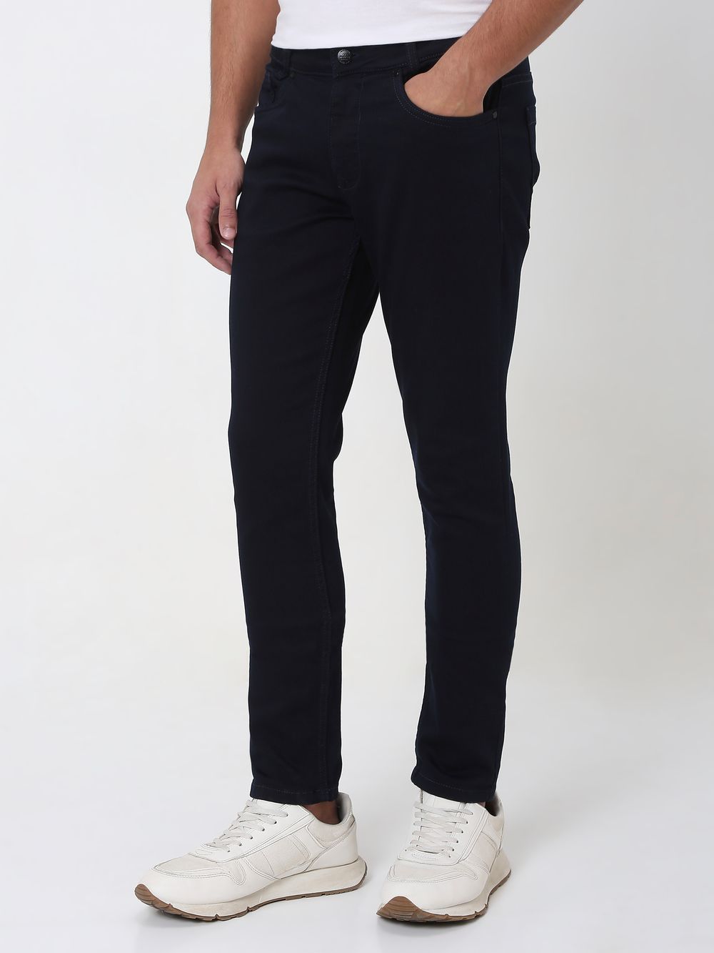 Navy Skinny Fit Originals Stretch Jeans