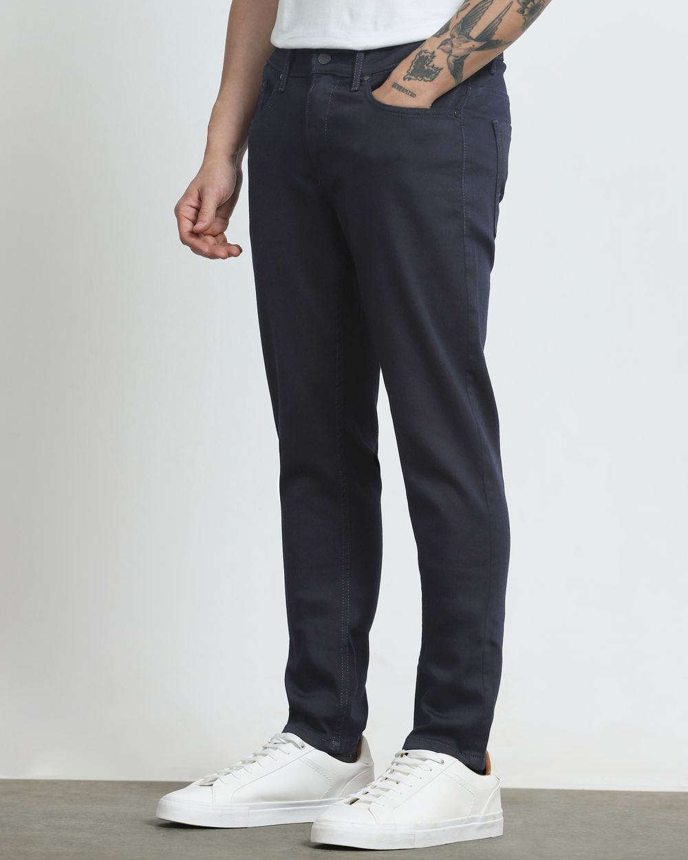 Navy Skinny Fit Jeans