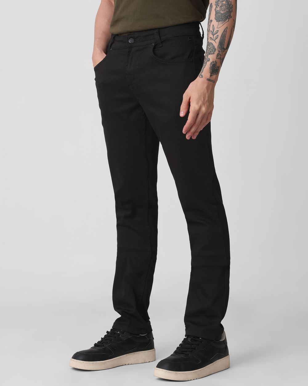Jet Black Super Slim Fit Jeans