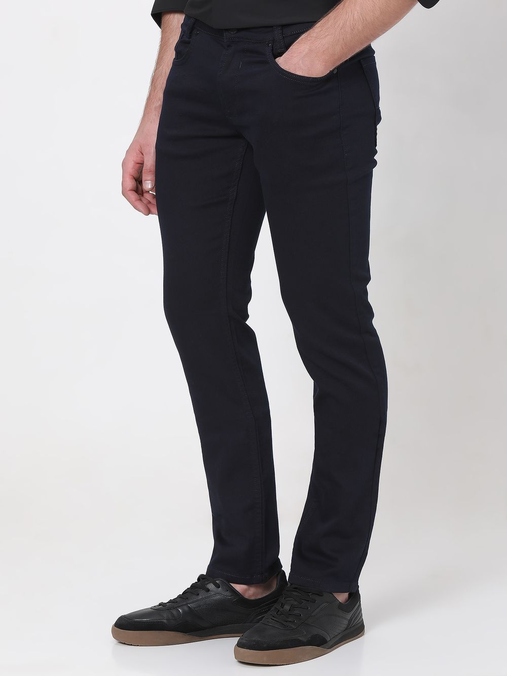 Navy Super Slim Fit Originals Stretch Jeans