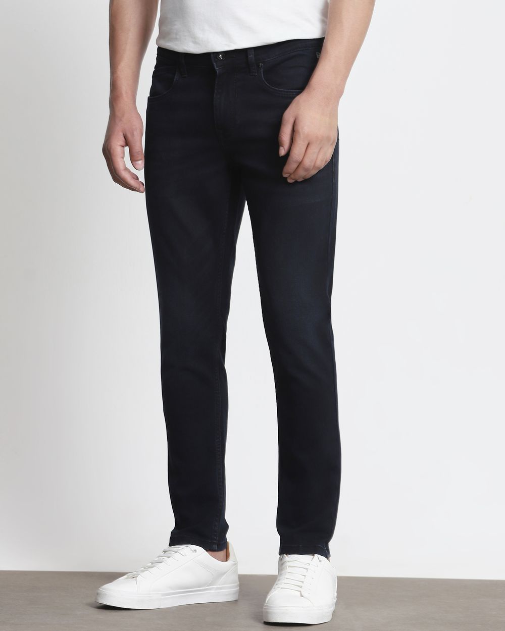 Black Ankle Length Jeans