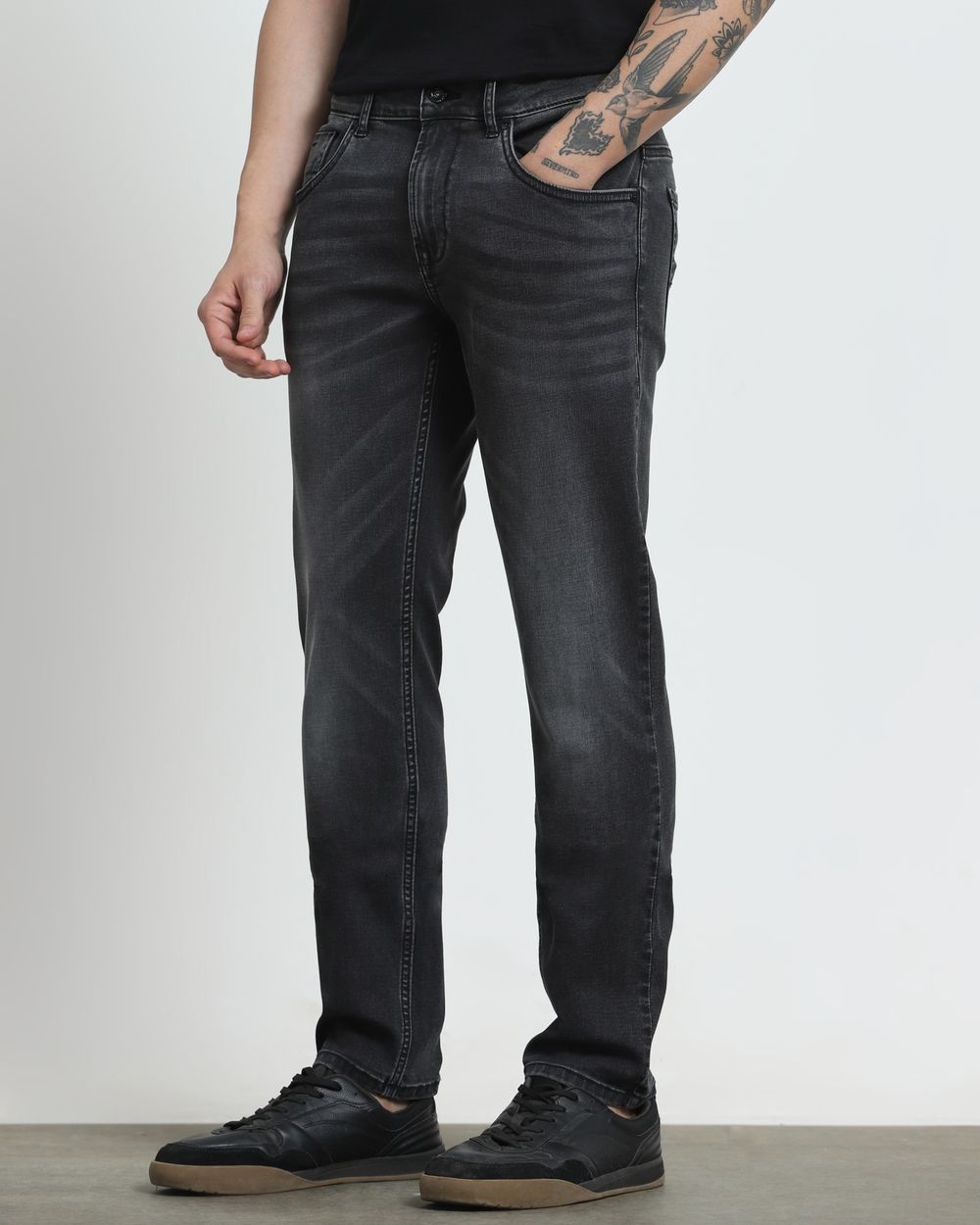 Charcoal Super Slim Fit Jeans