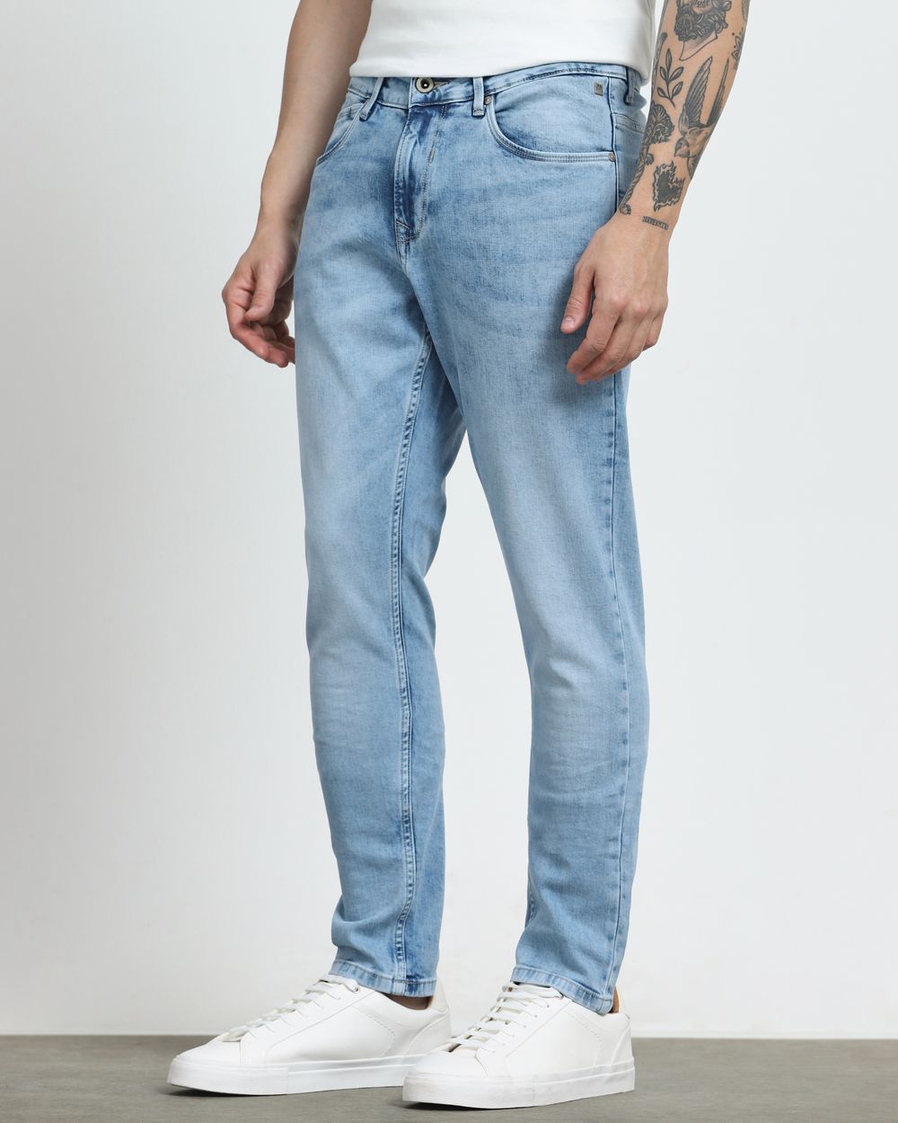 Light Blue Skinny Fit Jeans