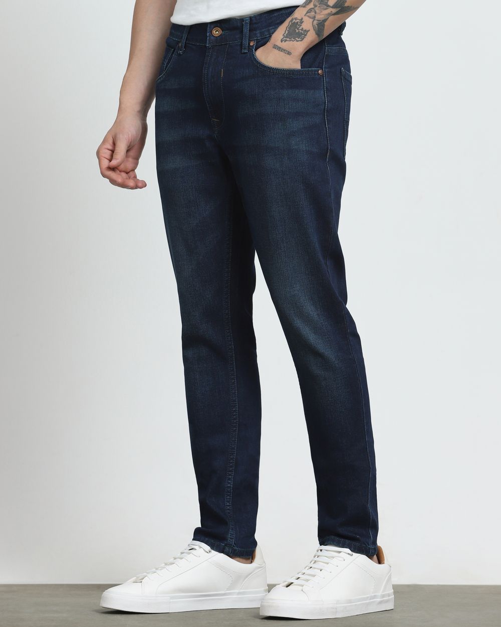 Tinted Skinny Fit Jeans