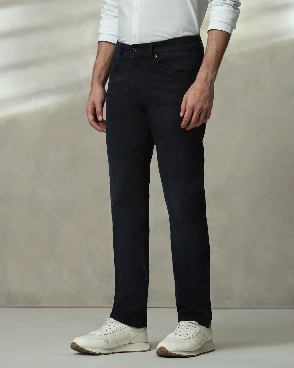 Black Straight Fit Jeans