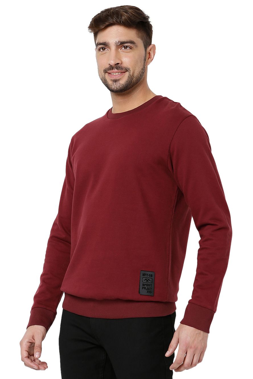 Maroon Logo Sweatshirt
