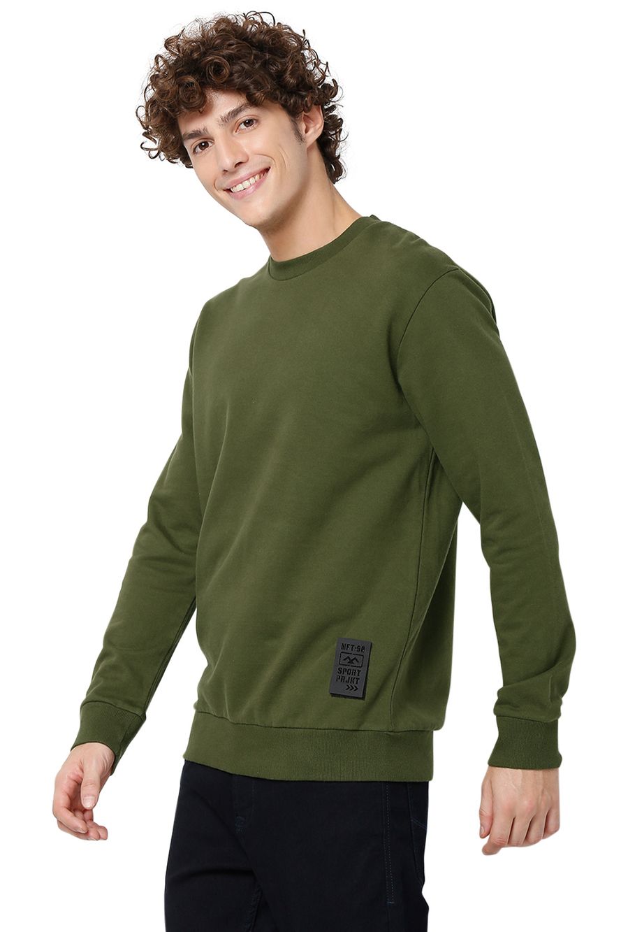 Olive Logo Sweatshirt