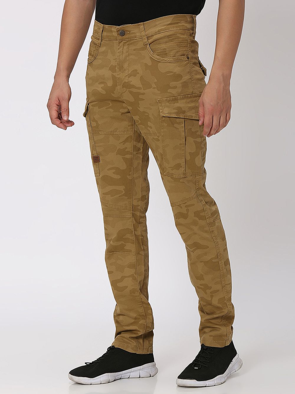 Khaki Sport Fit Cargos