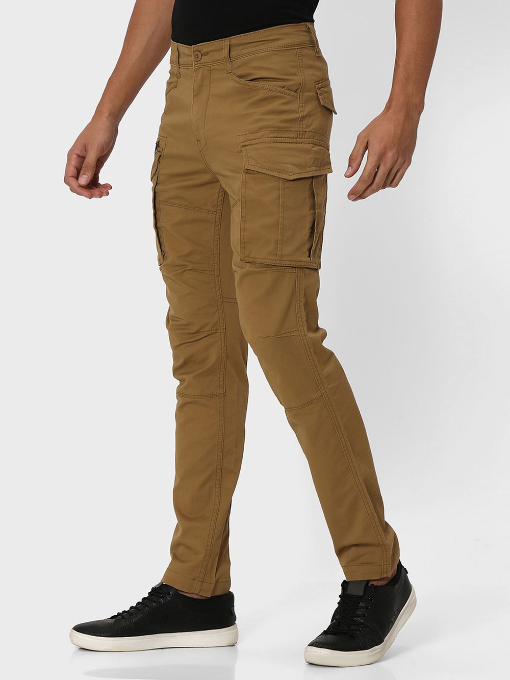 Khaki Sport Fit Cargos