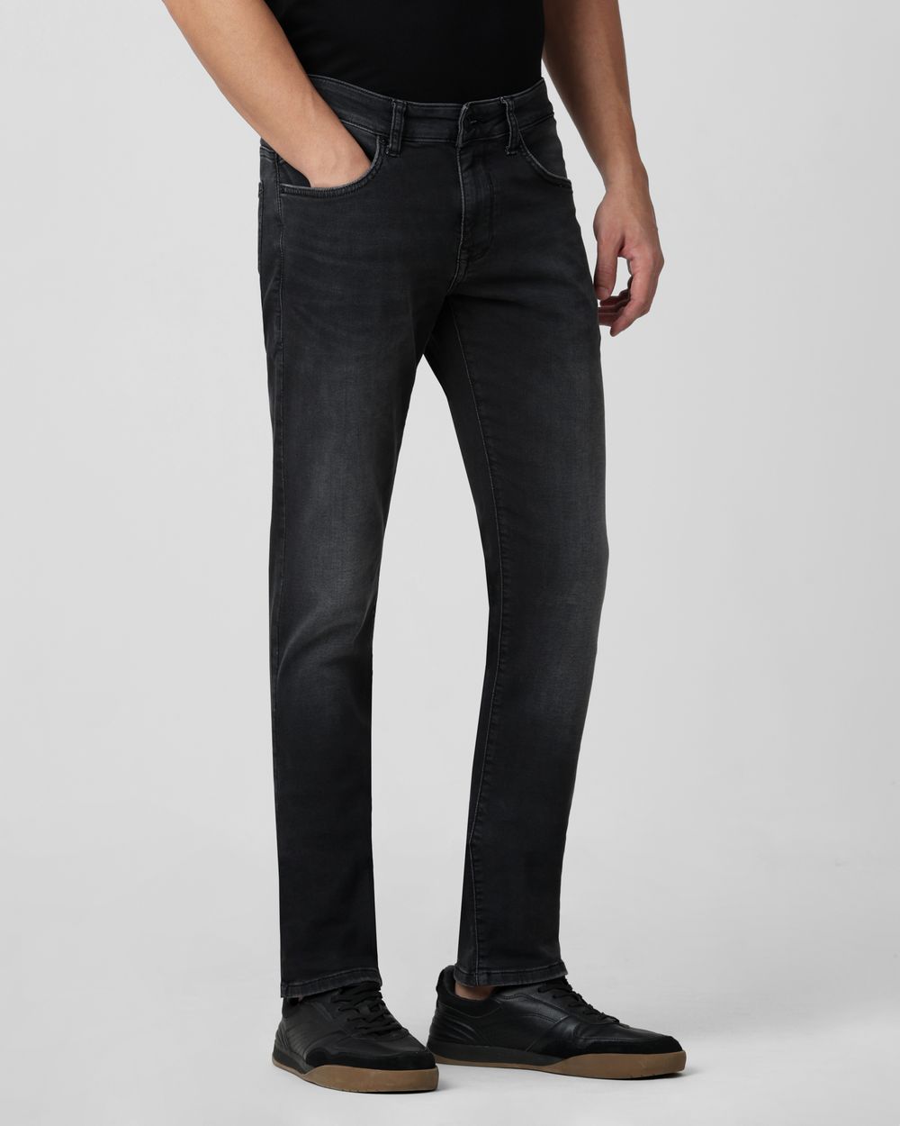 Charcoal Super Slim Fit Flyweight Jeans