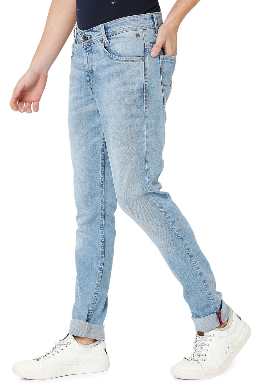 Mid Blue Skinny Fit Original Stretch Jeans