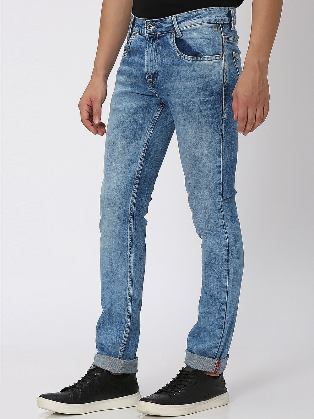 Light Blue Super Slim Fit Originals Stretch Jeans